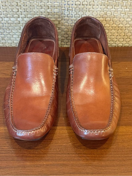 To Boot New York Adam Derrick Aidan Brown Leather Driving Moc Loafers 9.5 main image 12
